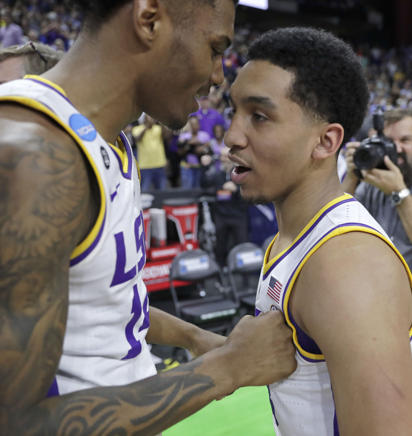 NCAA Maryland LSU Basketball